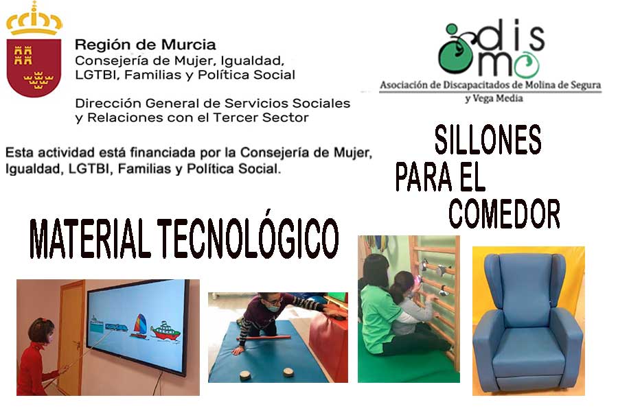 DISMO mejora su equipamiento con material tecnológico y sillones para el comedor